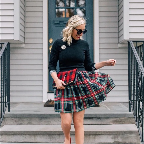 Abercrombie and Fitch tartan plaid skirt - Picture 1 of 7